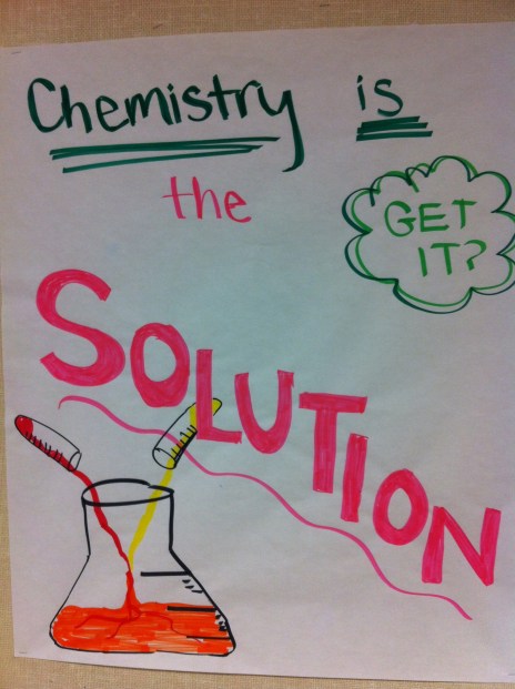 A motivational poster from a summer school classroom here at Teach For America's Los Angeles Institute.